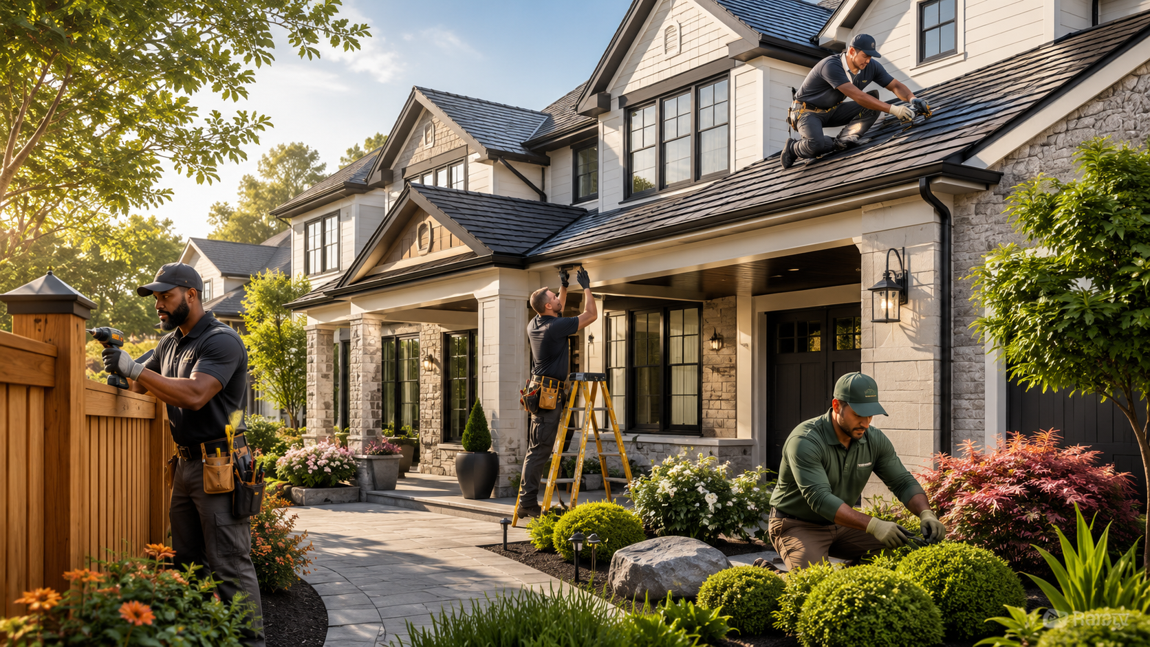 Local contractors planning a project
