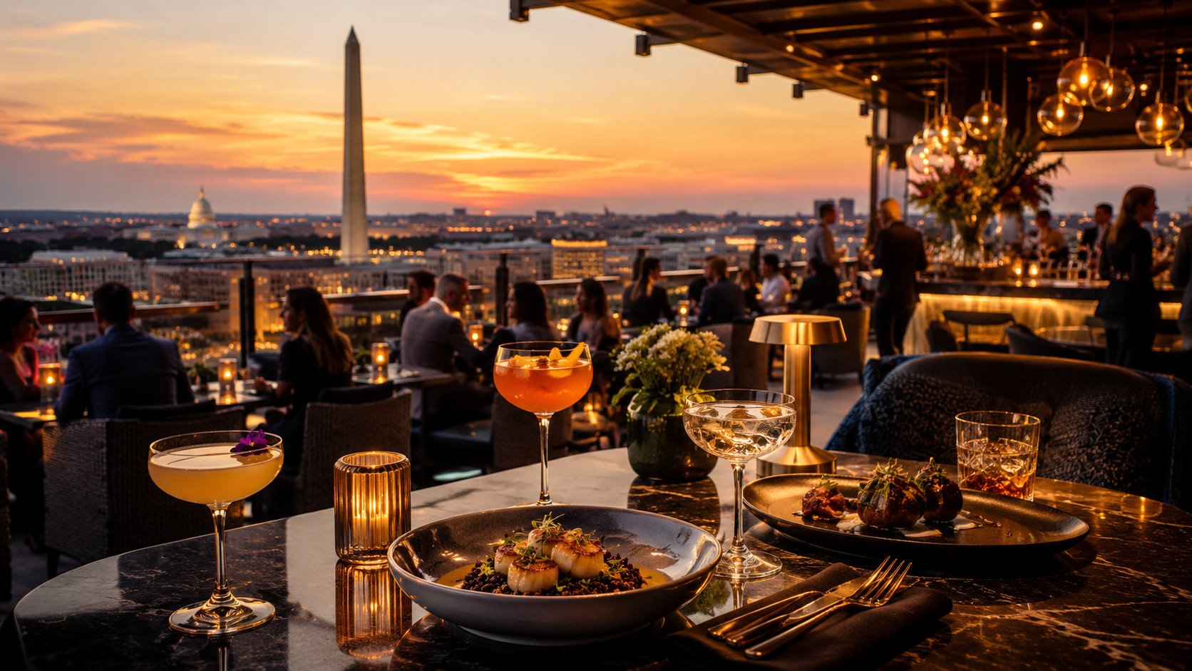 Rooftop dining in the DMV